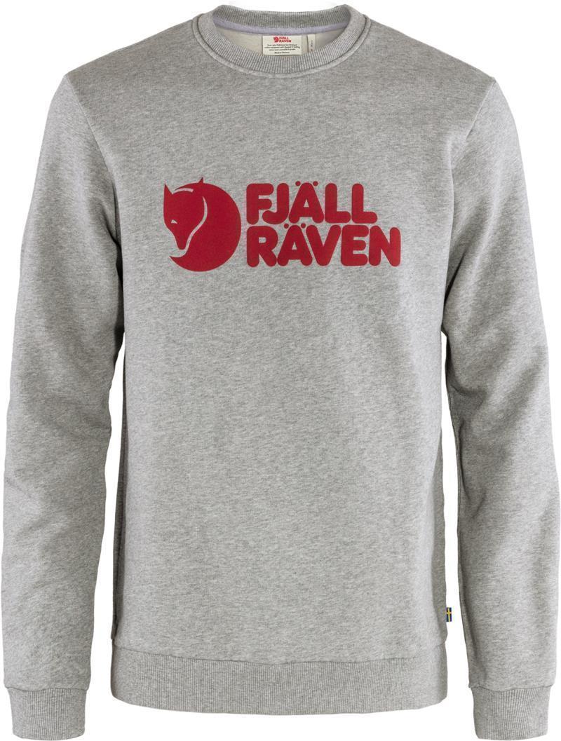 Fjallraven Logo Sweater - Mens - Grey / Melange 1