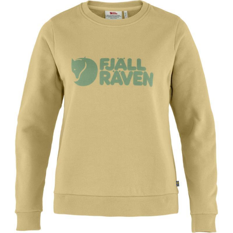 Fjallraven Logo Sweater - Womens - Mais Yellow 1