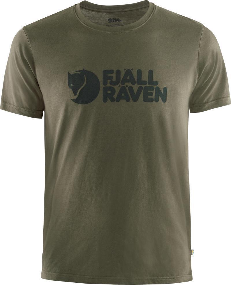 Fjallraven Logo T-Shirt - Mens - Dark Olive 1