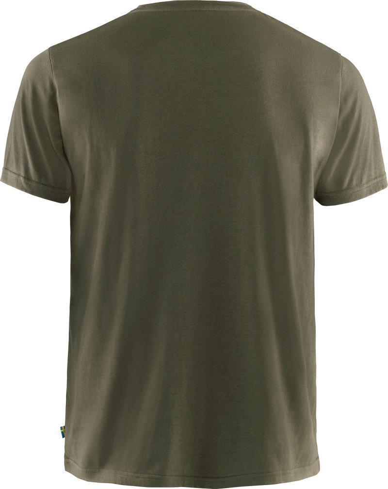 Fjallraven Logo T-Shirt - Mens - Dark Olive 2