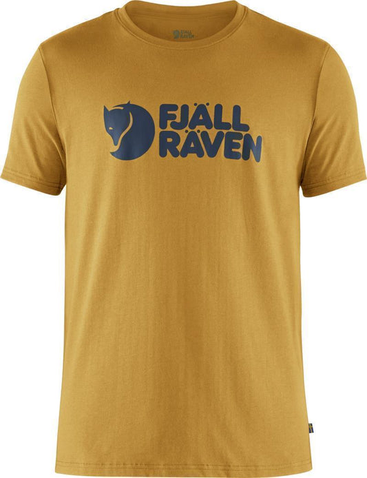 Fjallraven Logo T-Shirt - Mens - Ochre 1