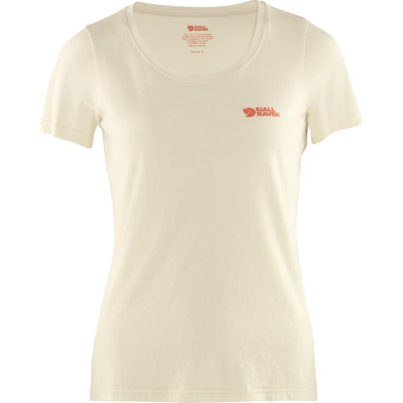 Fjallraven Logo T-Shirt - Womens - Chalk White 1