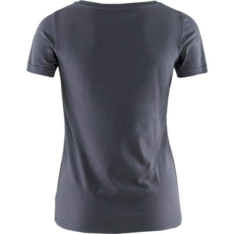Fjallraven Logo T-Shirt - Womens - Navy 2