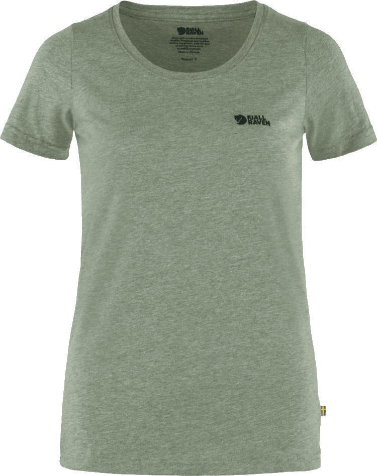 Fjallraven Logo T-Shirt - Womens - Patina Green / Melange 1