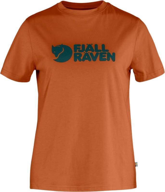 Fjallraven Logo Tee - Womens - Terracotta Brown 1
