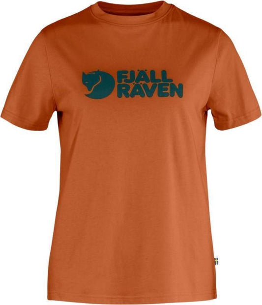 Fjallraven Logo Tee - Womens - Terracotta Brown 1