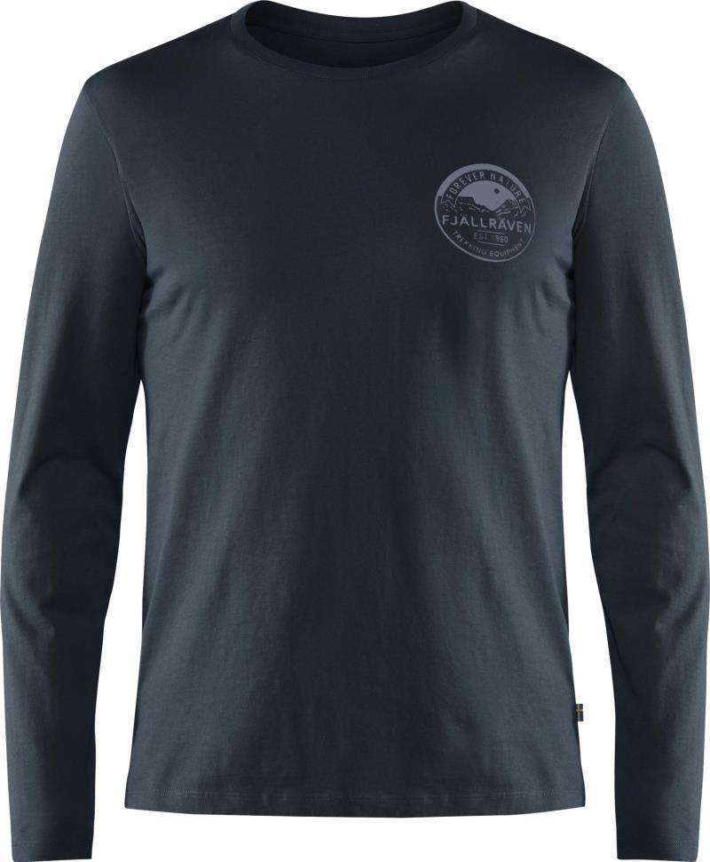 Forever Nature Badge LS - Mens - Dark Navy 1