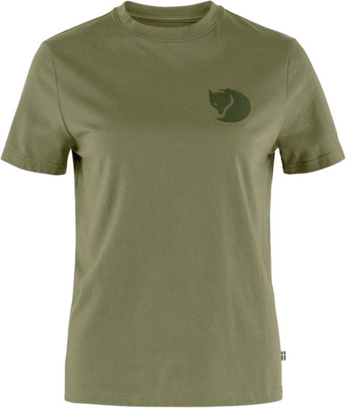 Fox Boxy Logo Tee - Womens - Green 1