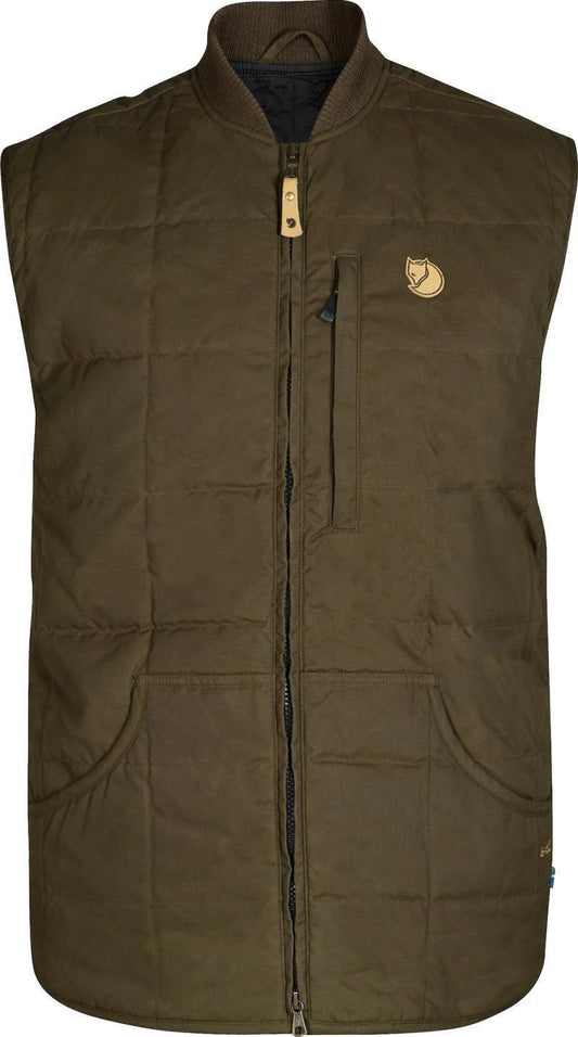 Grimsey Vest - Mens - Dark Olive 1