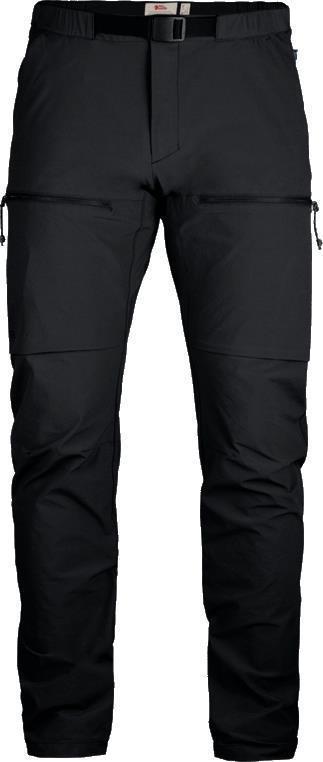 High Coast Hike Trousers, Reg - Mens - Black 1