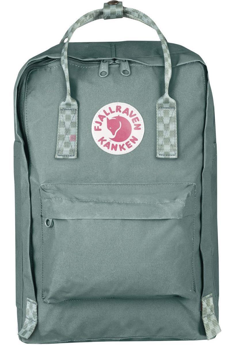 Kanken Laptop 15" - Frost Green / Chess Pattern 1