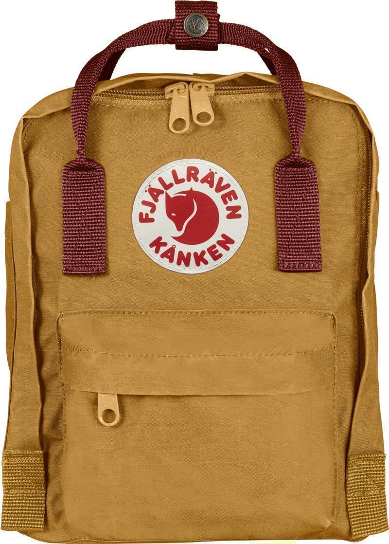 Kanken Mini - Acorn / Ox Red 1