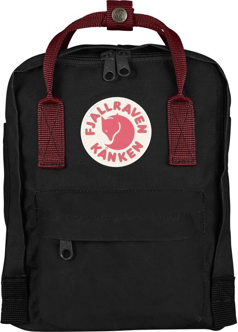 Kanken Mini - Black / Ox Red 1