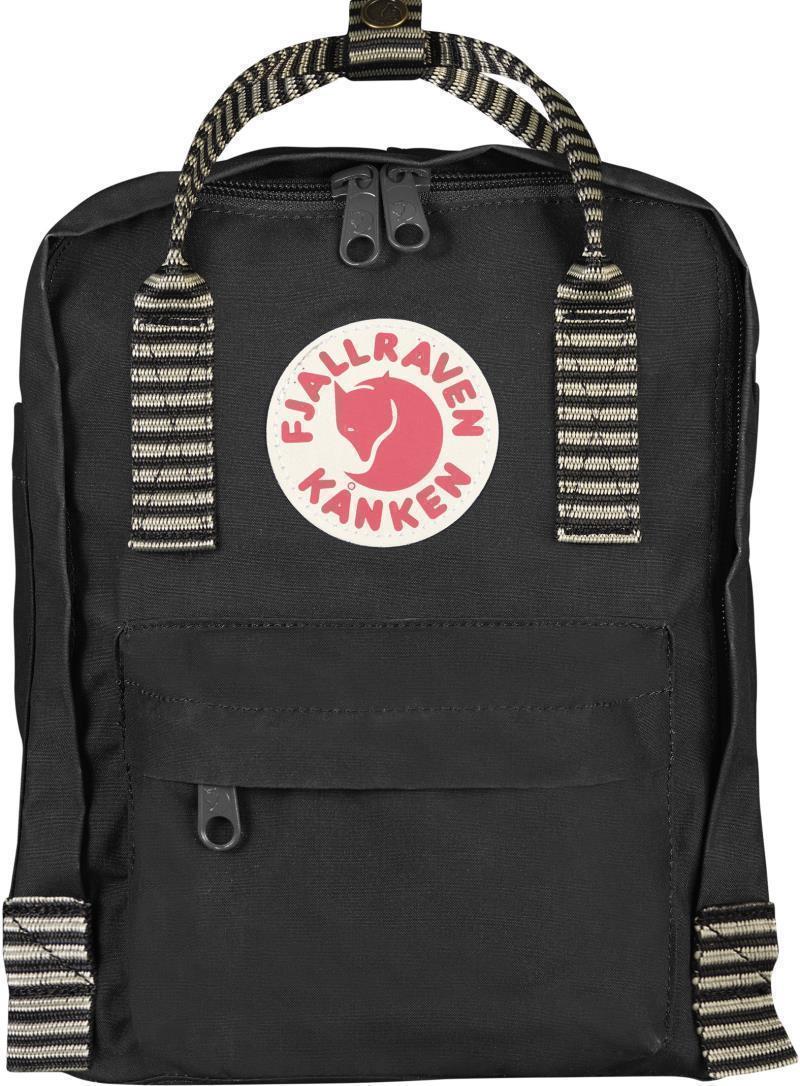 Kanken Mini - Black / Striped 1