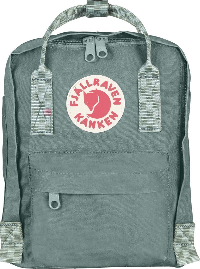 Kanken Mini - Frost Green / Chess Pattern 1