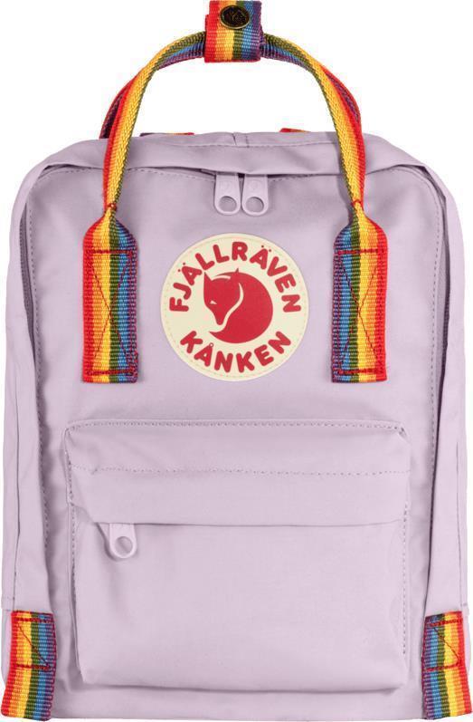 Kanken Rainbow Mini - Pastel Lavender / Rainbow 1