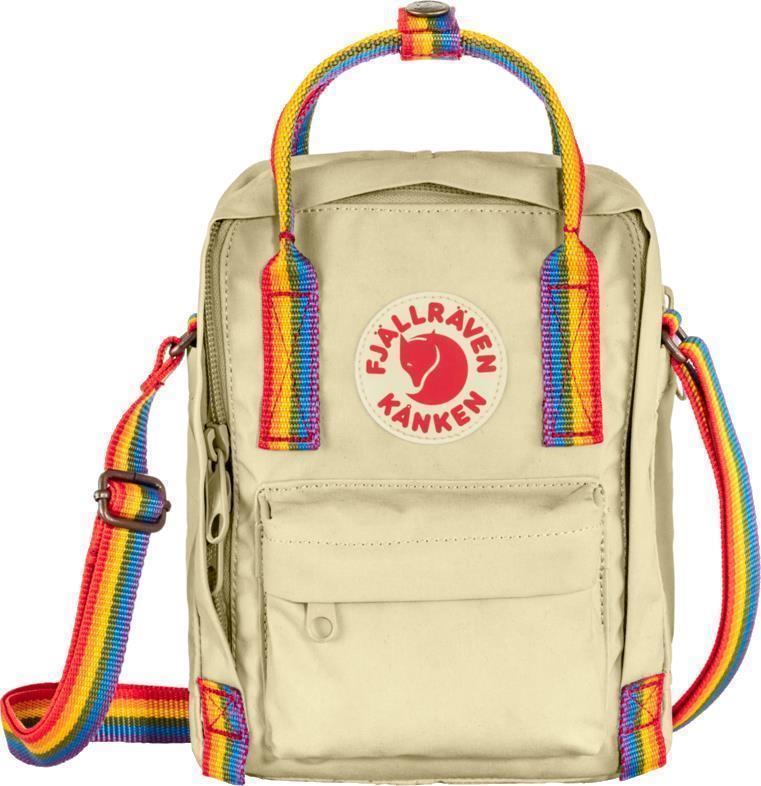 Kanken Rainbow Sling - Light Oak / Rainbow Pattern 1