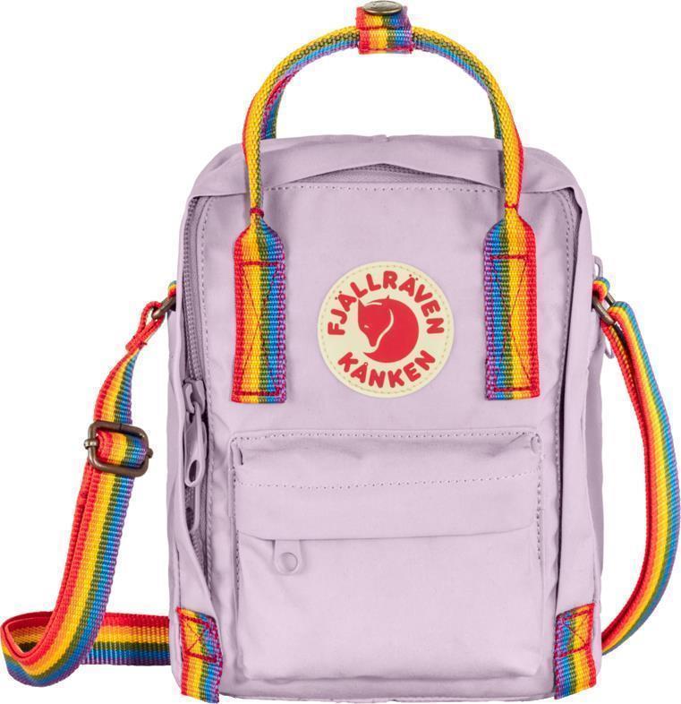 Kanken Rainbow Sling - Pastel Lavender / Rainbow 1