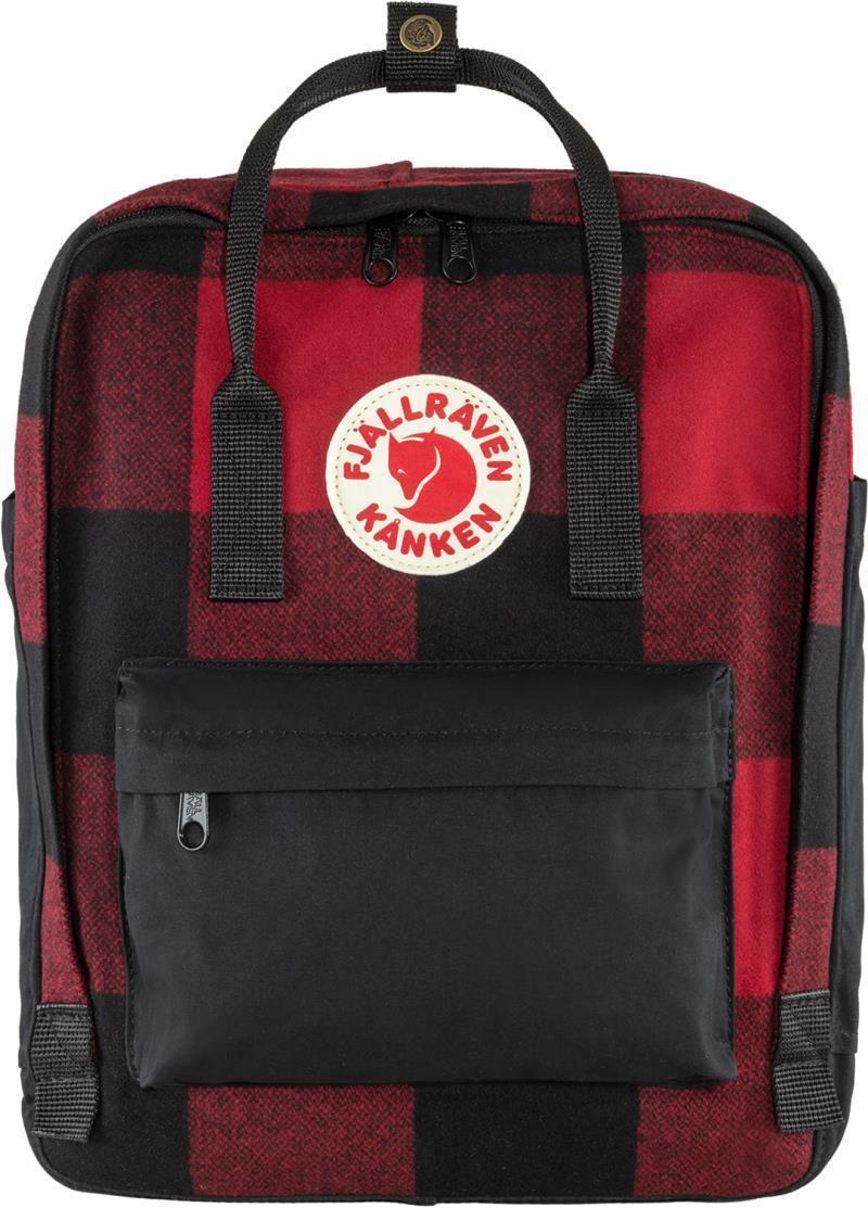 Kanken Re-Wool - Red / Black 1