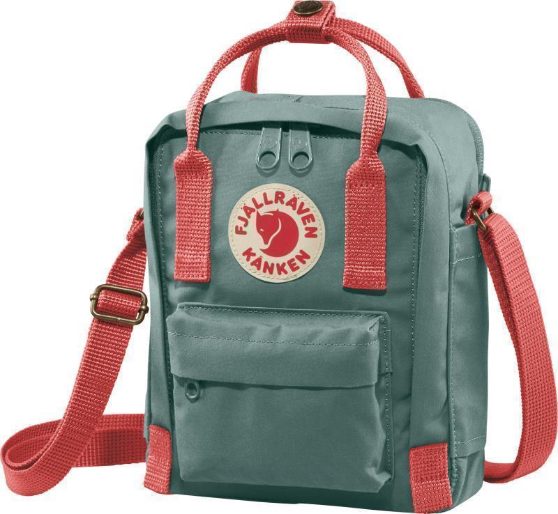 Kanken Sling - Frost Green / Peach Pink 2