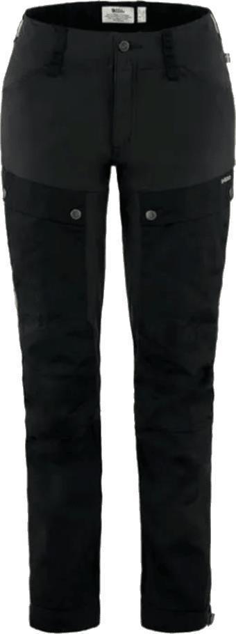 Keb Trousers Curved, Long - Womens - Black 1
