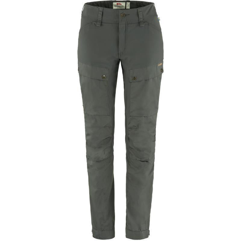 Keb Trousers Curved, Reg - Womens - Basalt 1