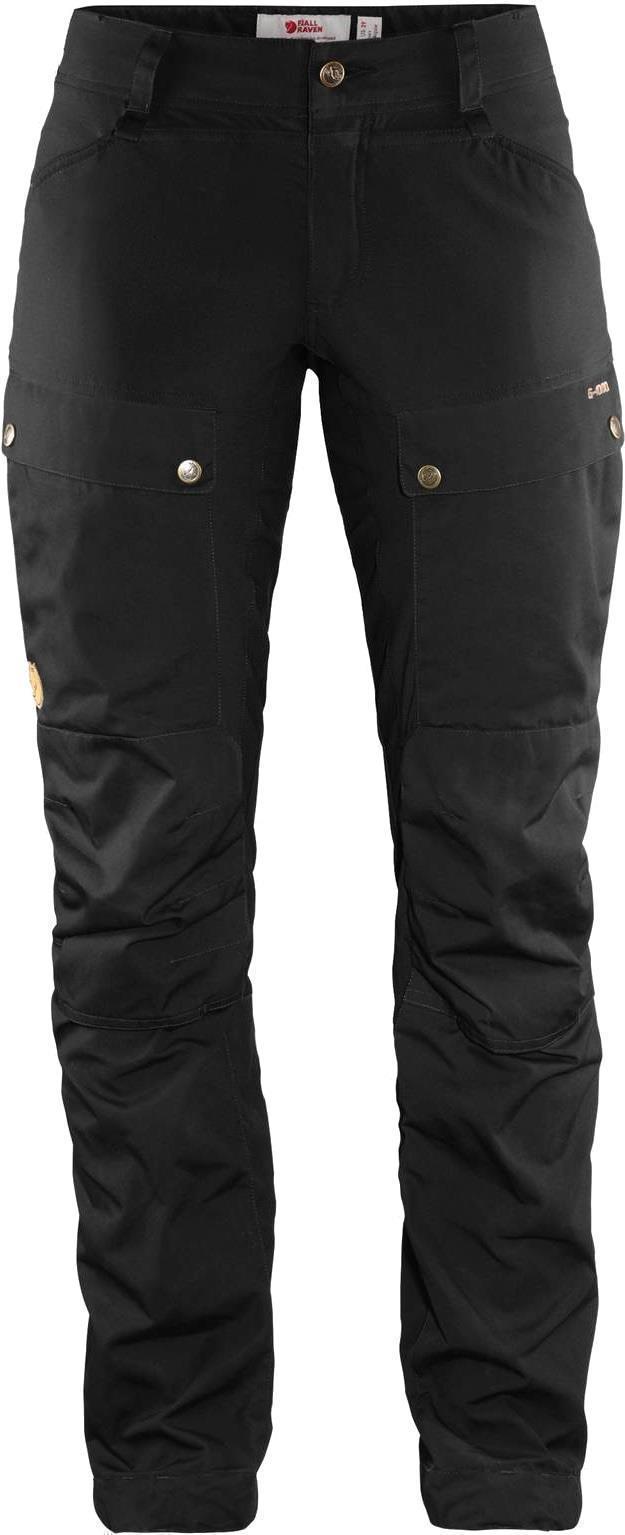 Keb Trousers Curved, Reg - Womens - Black 1