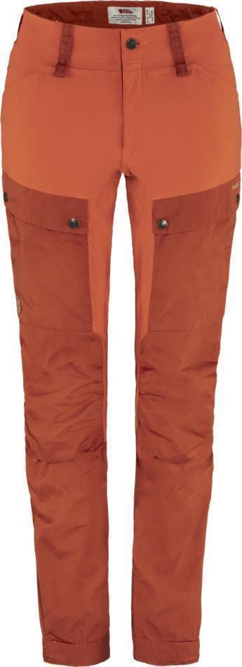 Keb Trousers Curved, Reg - Womens - Cabin Red / Rowan Red 1