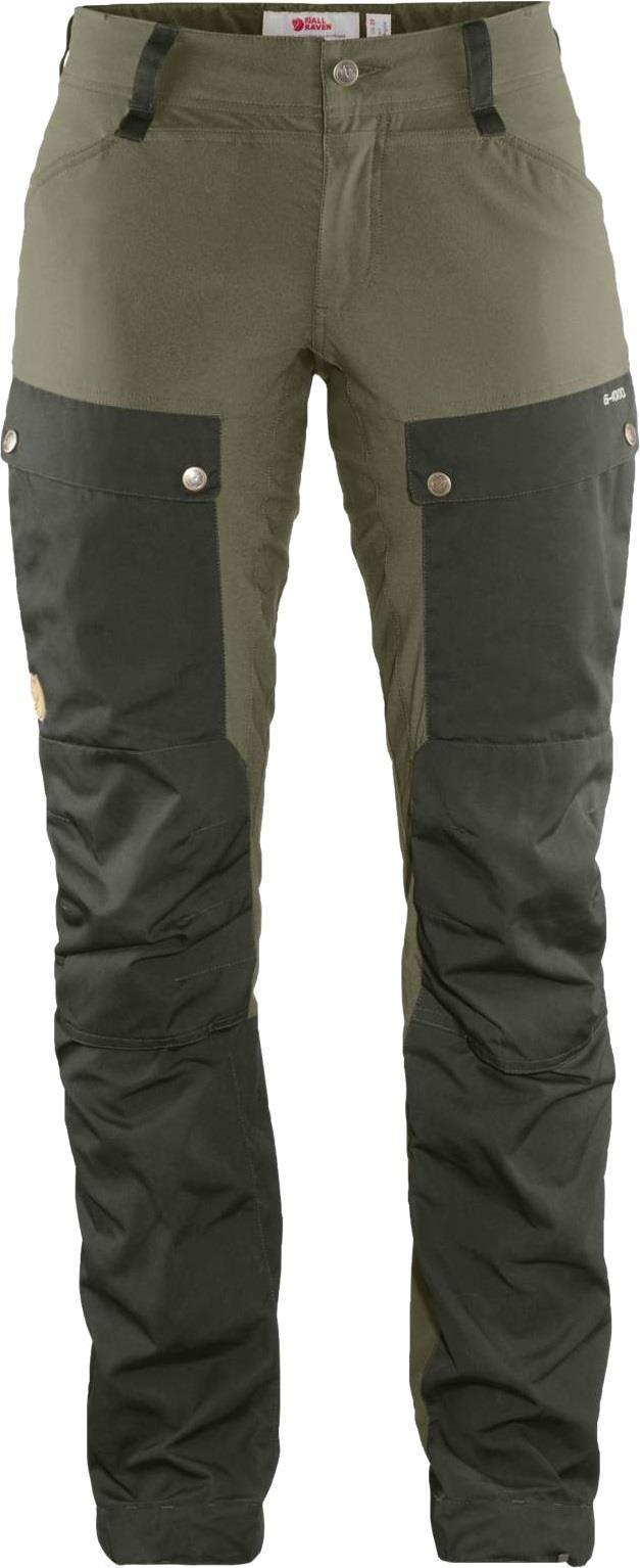 Keb Trousers Curved, Reg - Womens - Deep Forest / Laurel Green 1