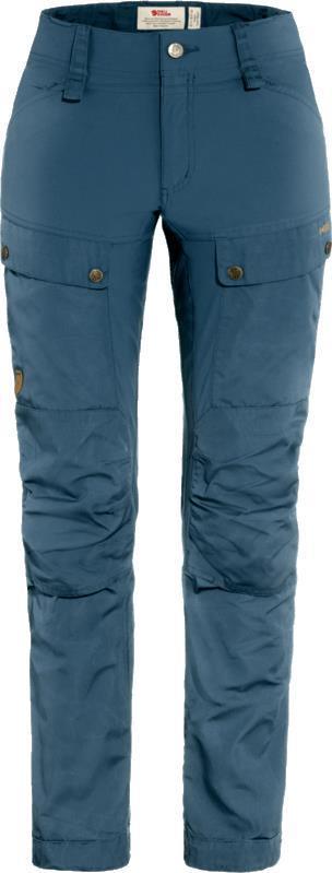 Keb Trousers Curved, Short - Womens - Indigo Blue 1