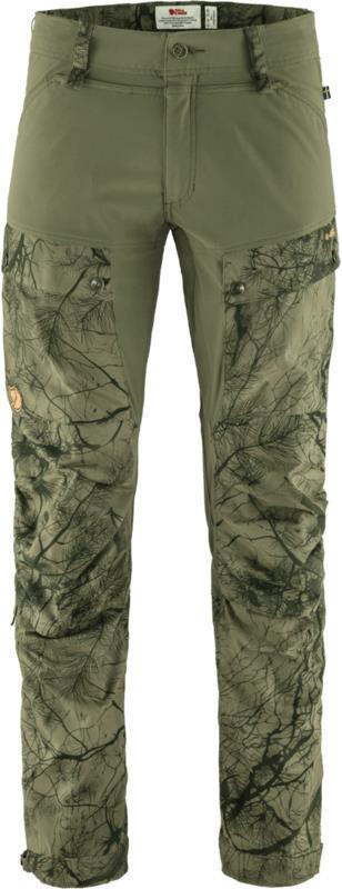 Keb Trousers, Short - Mens - Green Camo / Laurel Green 1
