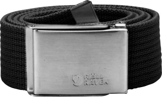 Merano Canvas Belt - Black 1