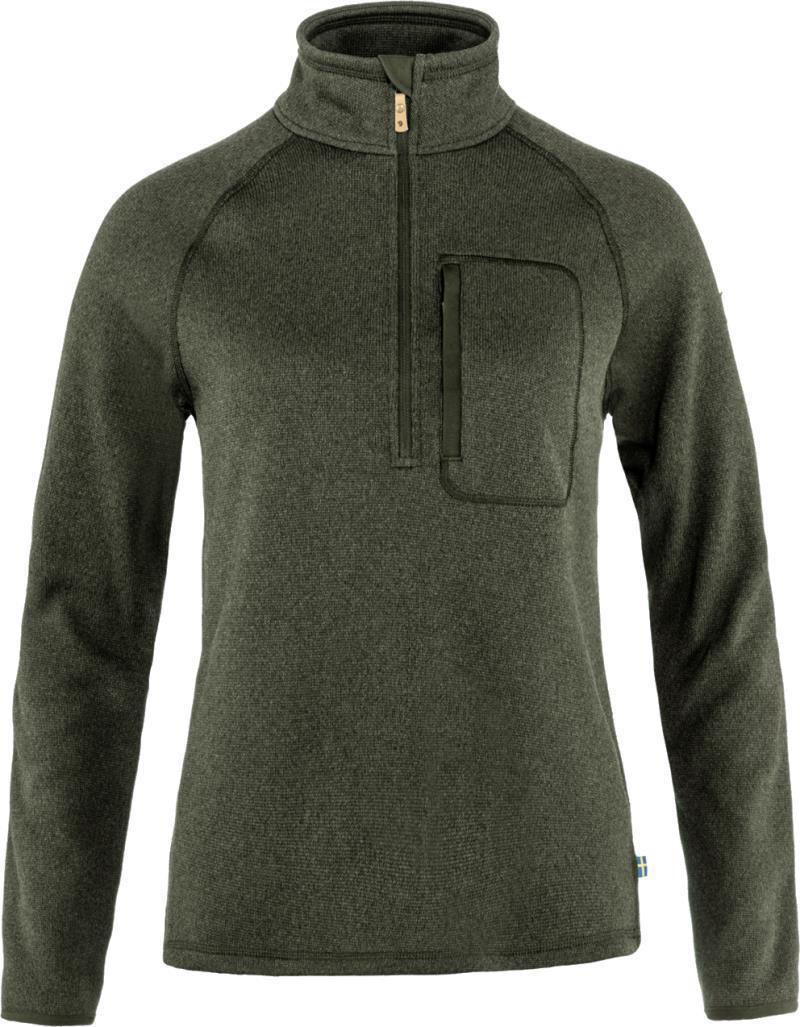 Ovik Fleece Half Zip - Womens - Deep Forest 1