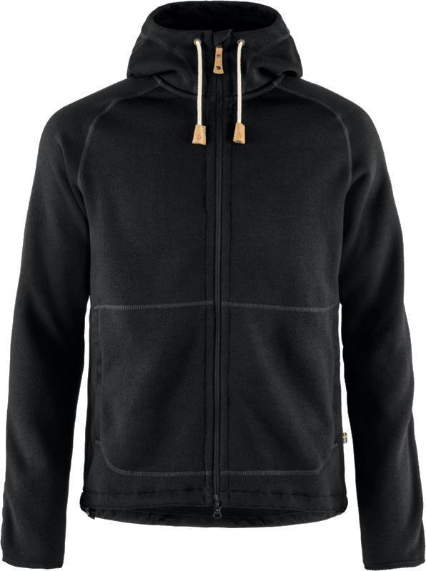 Ovik Fleece Hoodie - Mens - Black 1