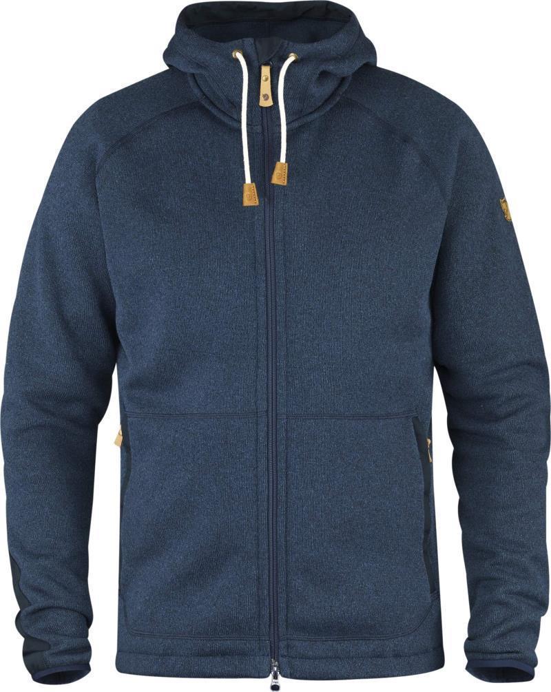 Ovik Fleece Hoodie - Mens - Navy 1