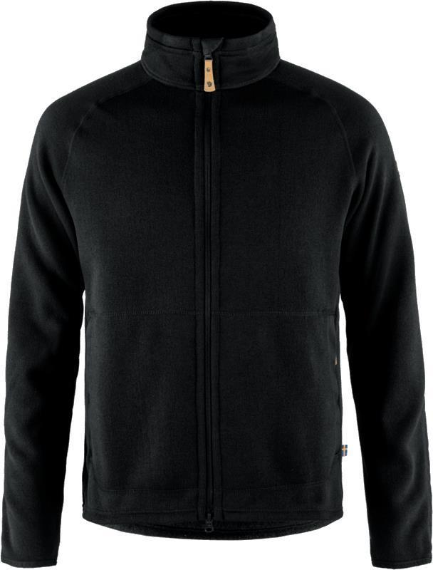 Ovik Fleece Zip Sweater - Mens - Black 1