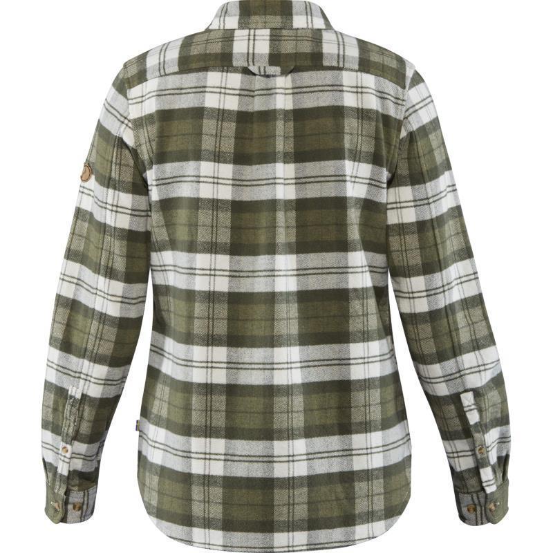 Ovik Heavy Flannel Shirt - Womens - Green 2