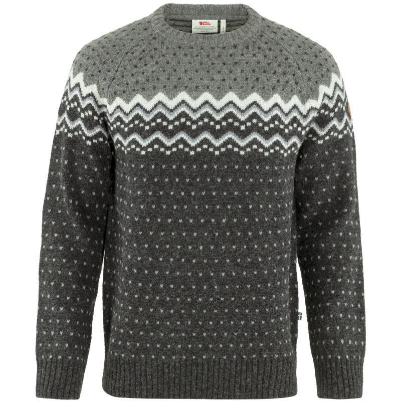 Ovik Knit Sweater - Mens - Dark Grey / Grey 2