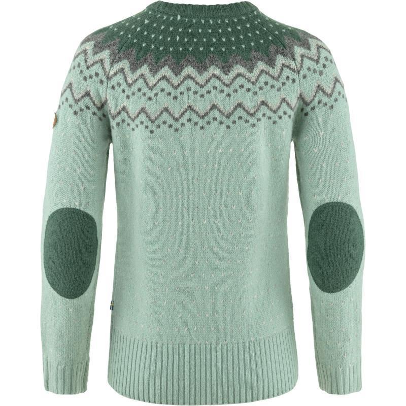 Ovik Knit Sweater - Womens - Misty Green / Deep Patina 2