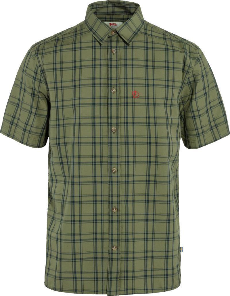 Ovik Lite SS Shirt - Mens - Green / Dark Navy 1