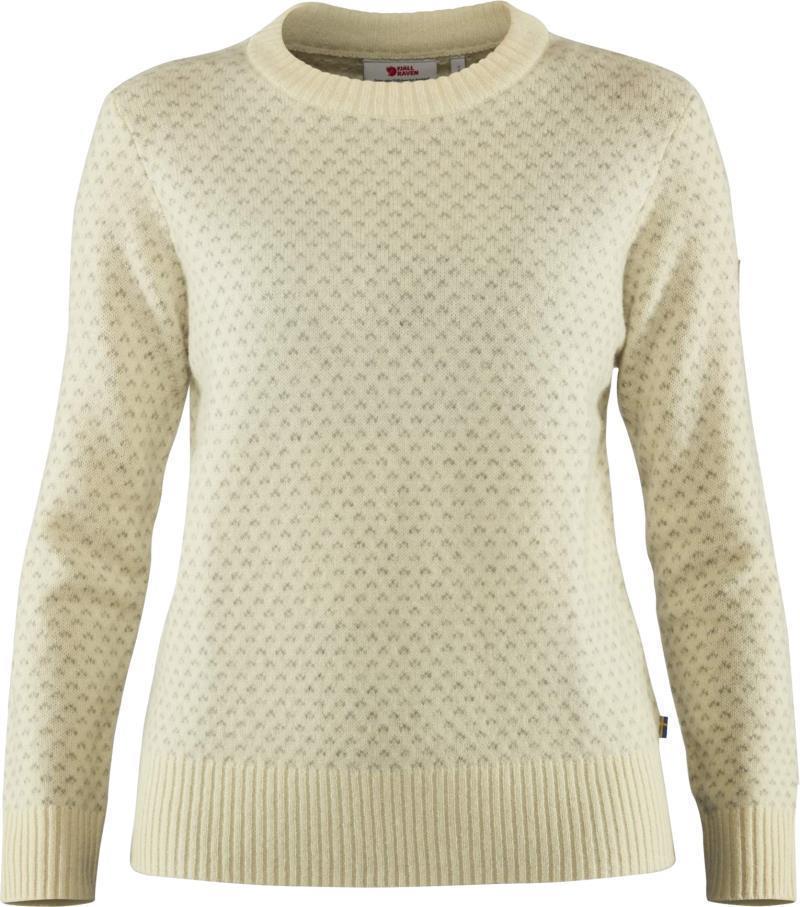Ovik Nordic Sweater - Womens - Chalk White 1