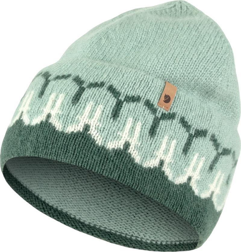 Ovik Path Knit Beanie - Deep Patina / Misty Green 1