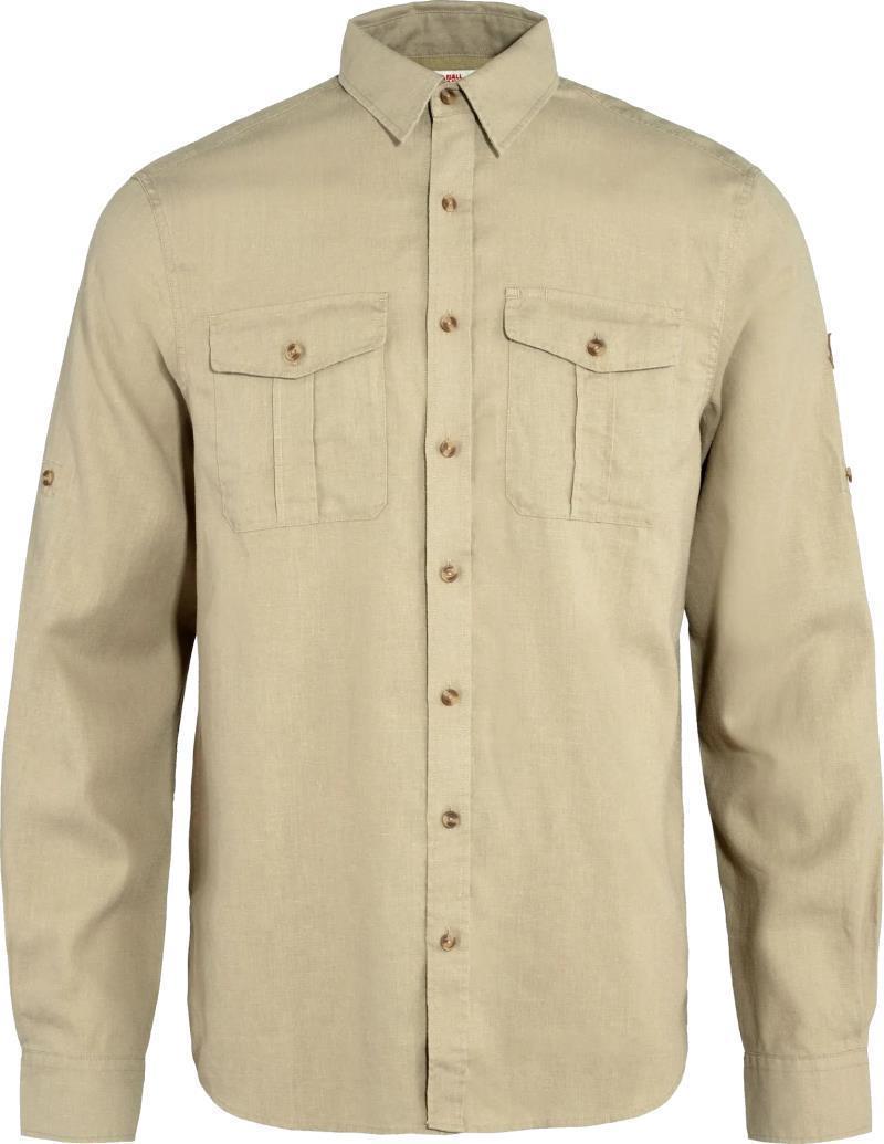 Ovik Travel LS Shirt - Mens - Sand Stone 1