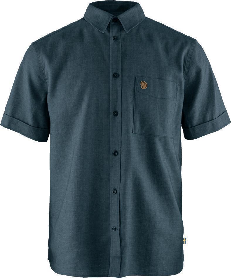 Ovik Travel SS Shirt - Mens - Dark Navy 1