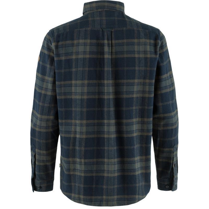 Ovik Twill Shirt - Mens - Dark Navy / Basalt 2