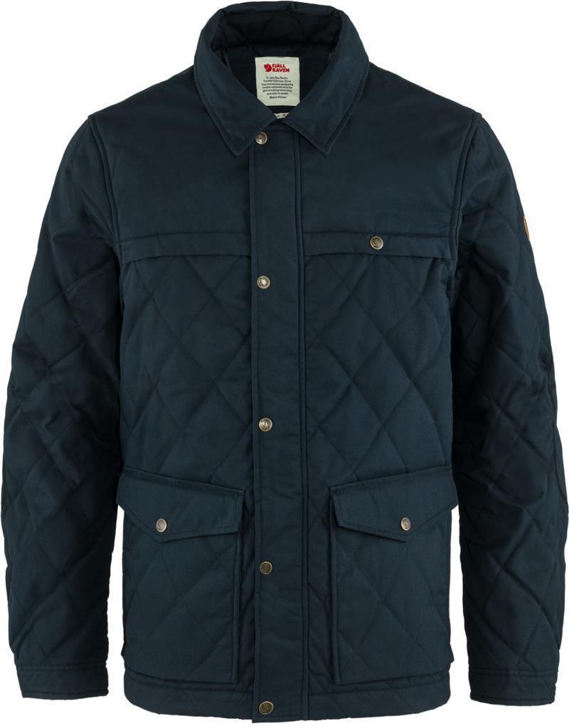 Ovik Wool Padded Jacket - Mens - Dark Navy 1