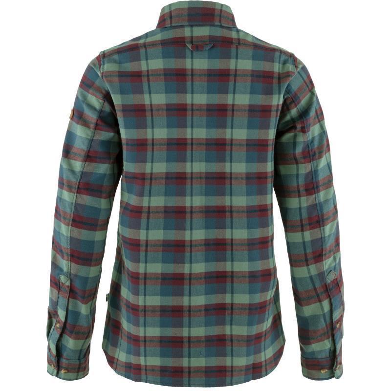 Singi Fjall Shirt - Womens - Port / Patina Green 2