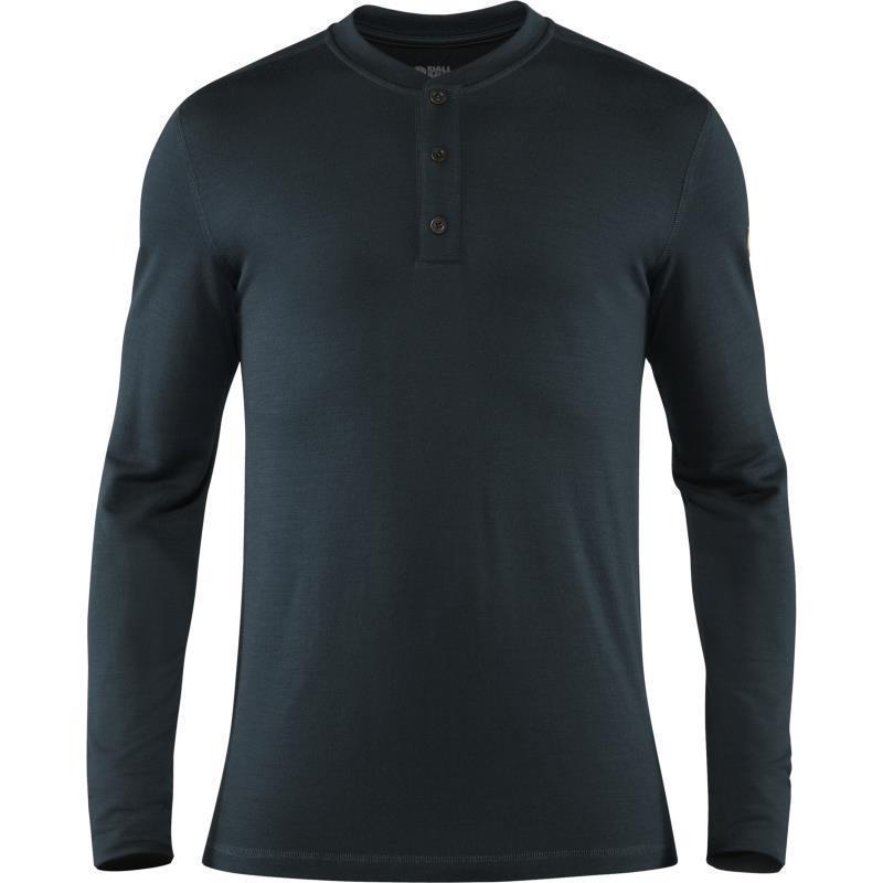 Singi Merino Henley - Mens - Dark Navy 1