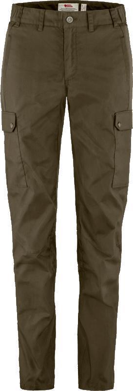 Stina Trousers, Long - Womens - Dark Olive 1