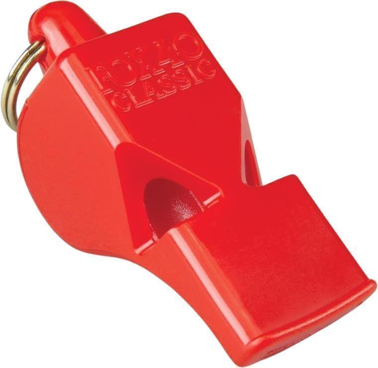 Classic Pealess Whistle - Red 1